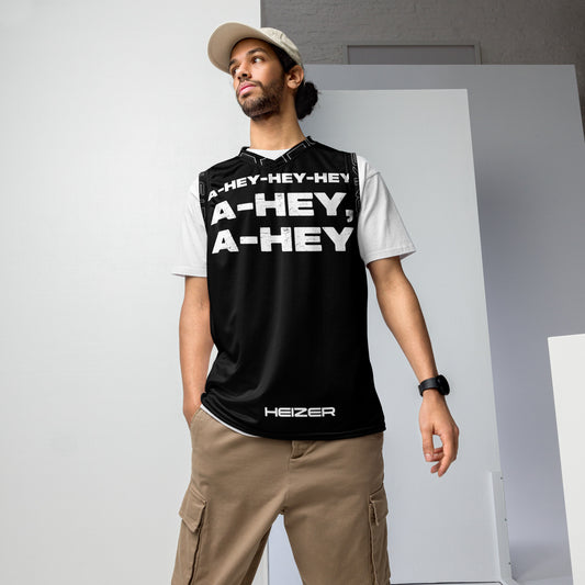 A-HEY Heizer Recycled unisex basketball jersey